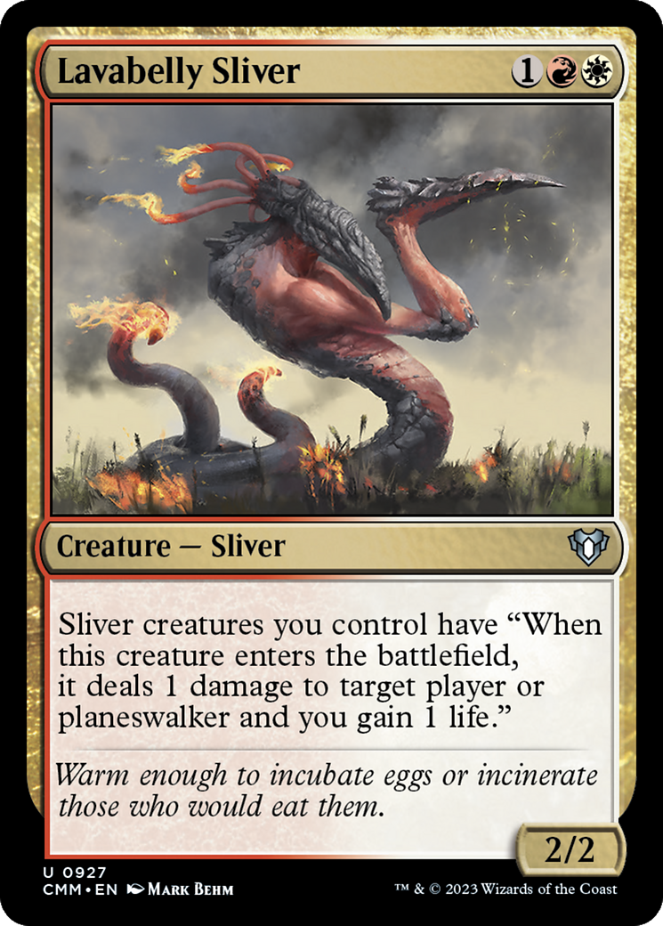 Image of Lavabelly Sliver (CMM-927) - Commander Masters