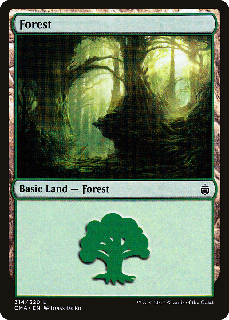 Image of Forest (314) (CMA-314) - Commander Anthology