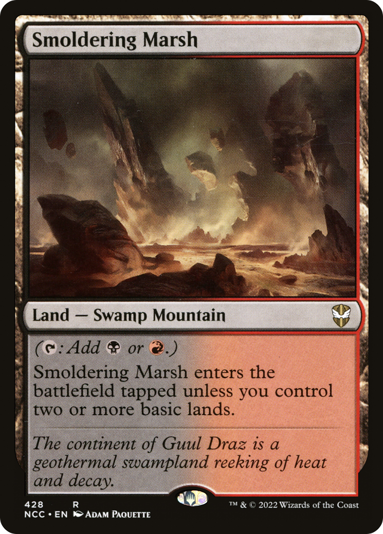 Image of Smoldering Marsh (NCC-428) - New Capenna Commander
