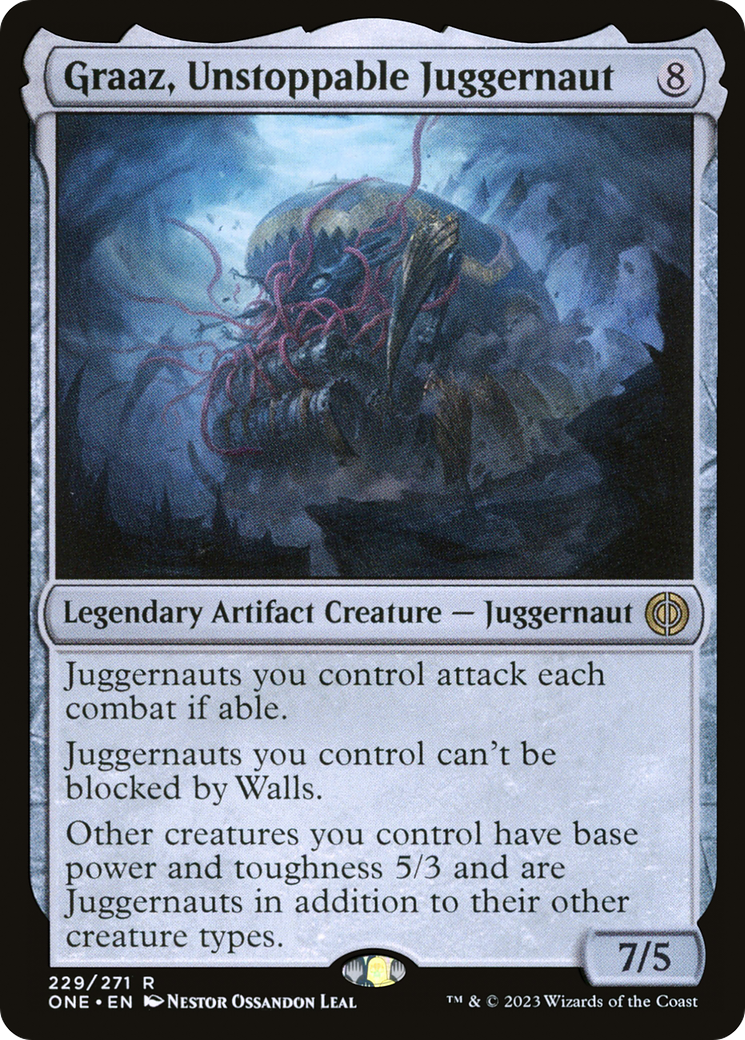 Image of Graaz, Unstoppable Juggernaut (ONE-229) - Phyrexia: All Will Be One
