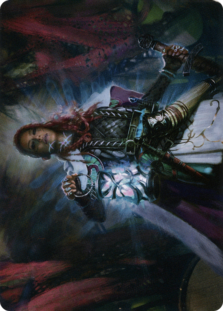 Image of Tergrid, God of Fright // Tergrid, God of Fright (ASKHM-027) - Art Series: Kaldheim (Borderless)