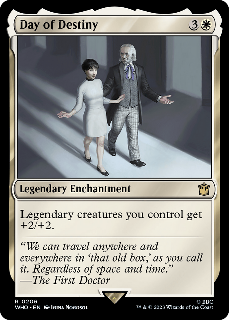 Image of Day of Destiny (WHO-206) - Doctor Who Foil
