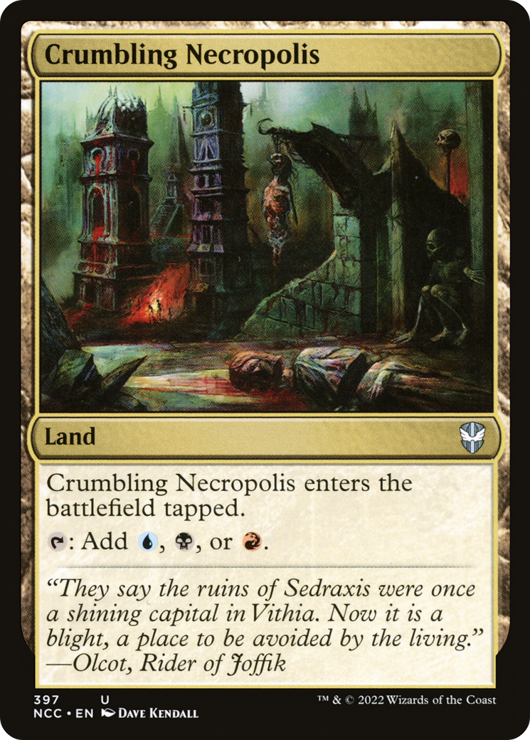 Image of Crumbling Necropolis (NCC-397) - New Capenna Commander
