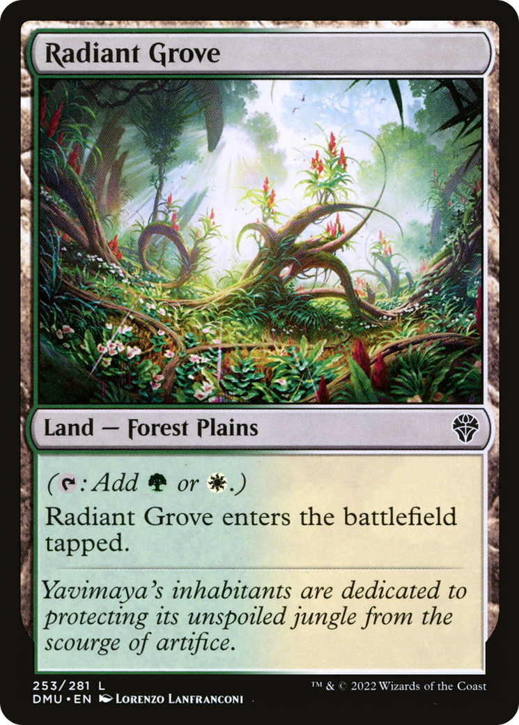 Image of Radiant Grove (DMU-253) - Dominaria United