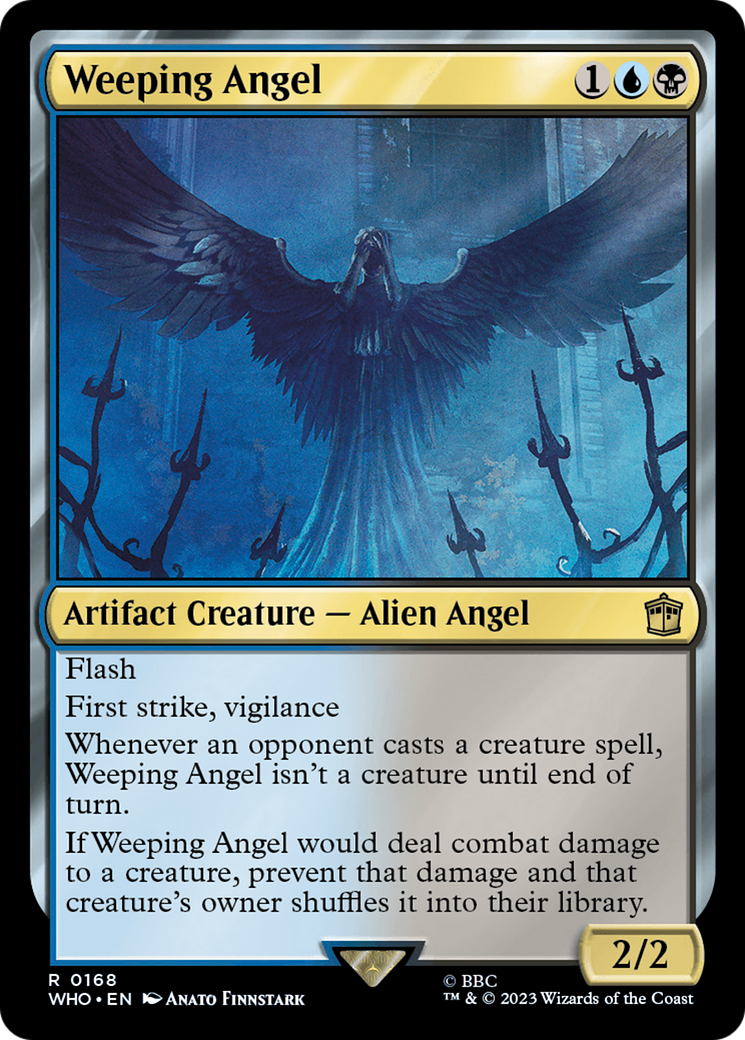 Image of Weeping Angel (WHO-168) - Doctor Who Foil