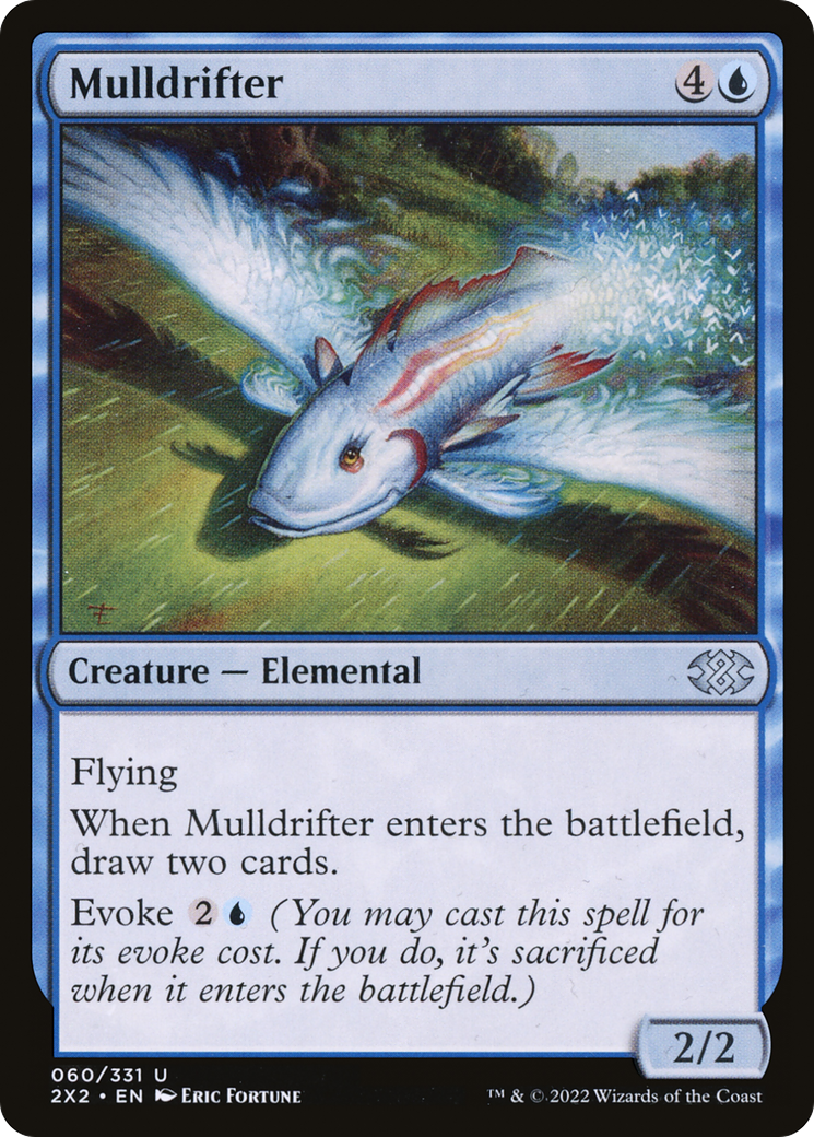 Image of Mulldrifter (2X2-060) - Double Masters 2022 Foil