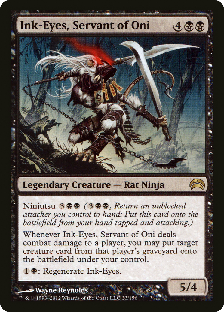 Image of Ink-Eyes, Servant of Oni (PC2-033) - Planechase 2012 Foil