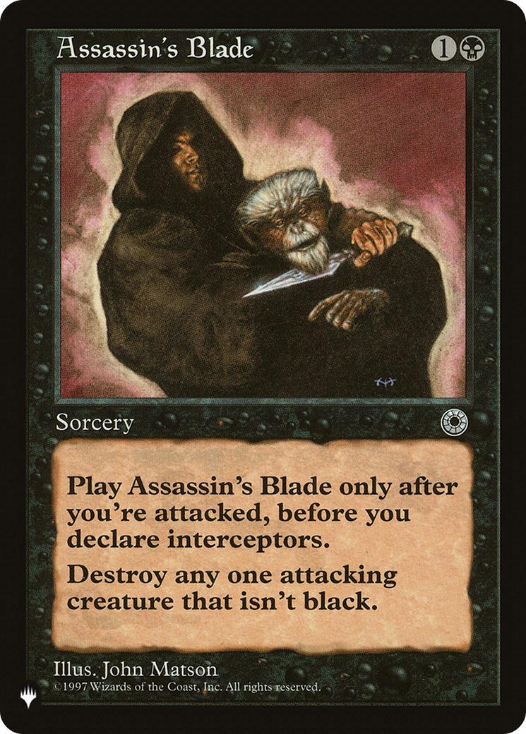 Image of Assassin's Blade (LIST-POR-80) - The List