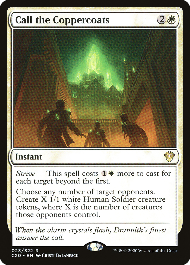 Image of Call the Coppercoats (C20-023) - Commander 2020