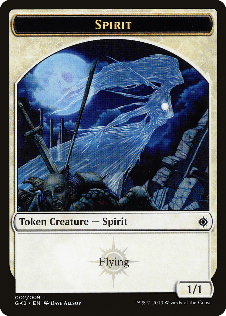 Image of Spirit (002) // Spirit (010) Token (GK2-) - RNA Guild Kit Tokens