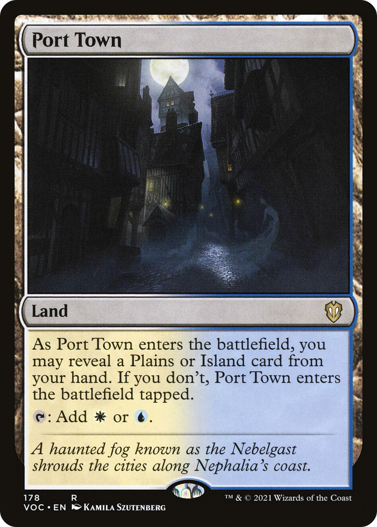 Image of Port Town (VOC-178) - Crimson Vow Commander