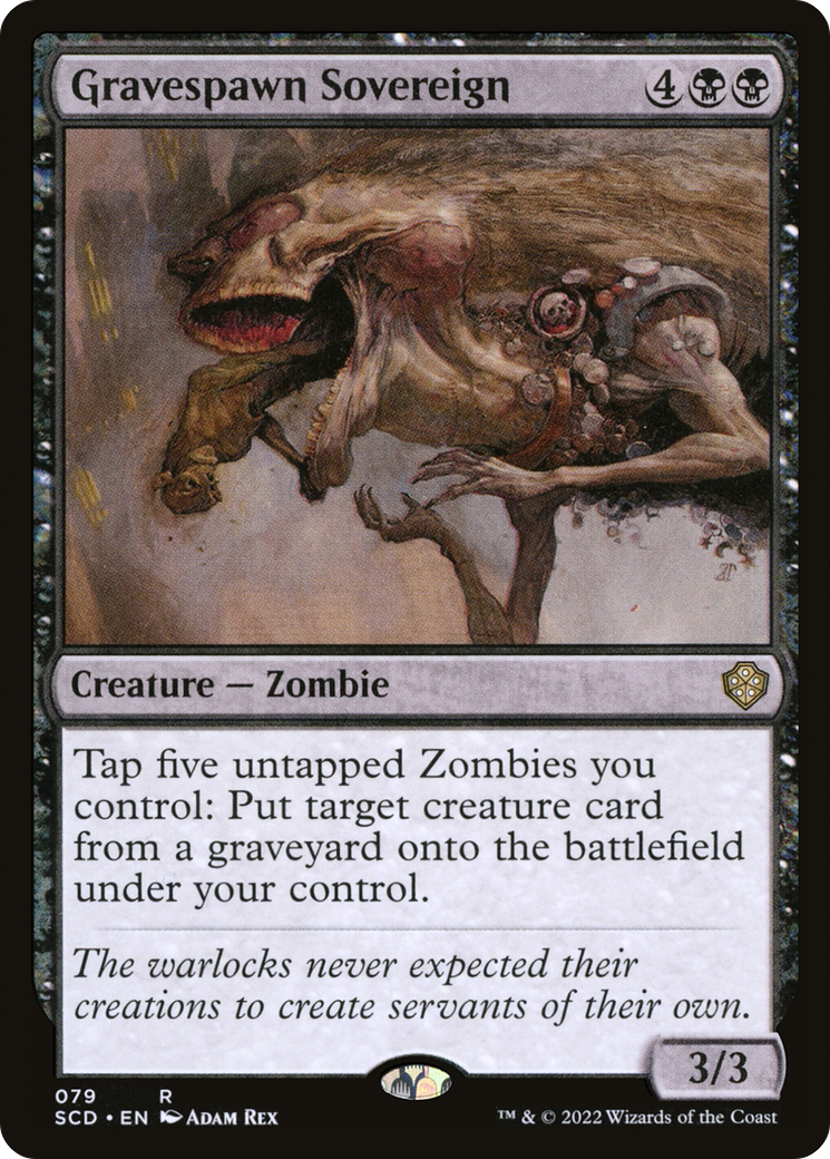 Image of Gravespawn Sovereign (SCD-079) - Starter Commander Decks