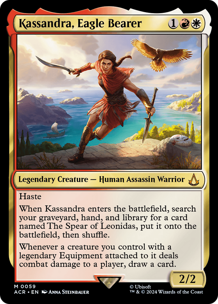 Image of Kassandra, Eagle Bearer (ACR-059) - Assassin's Creed