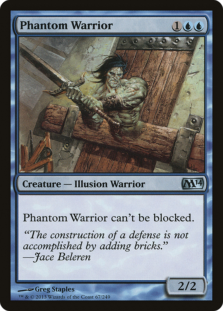 Image of Phantom Warrior (M14-067) - Magic 2014