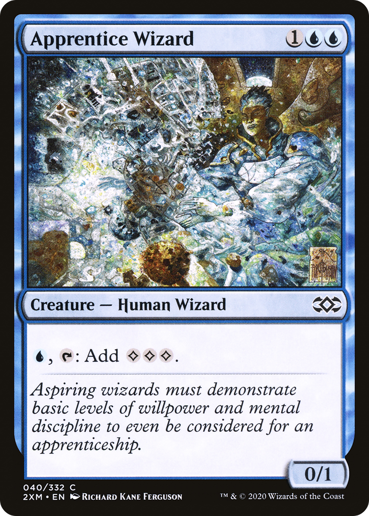 Image of Apprentice Wizard (2XM-040) - Double Masters