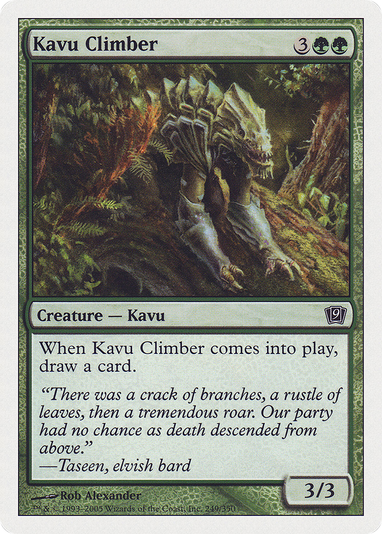 Image of Kavu Climber (9ED-249) - 9th Edition