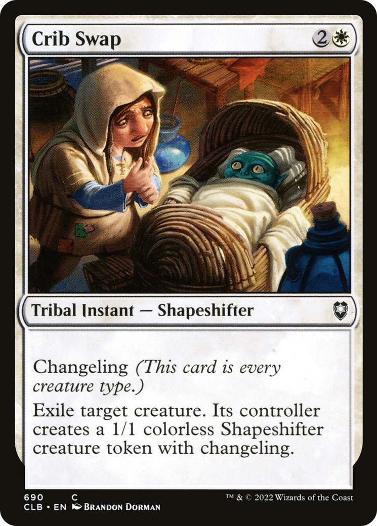 Image of Crib Swap (CLB-690) - Commander Legends: Battle for Baldur's Gate