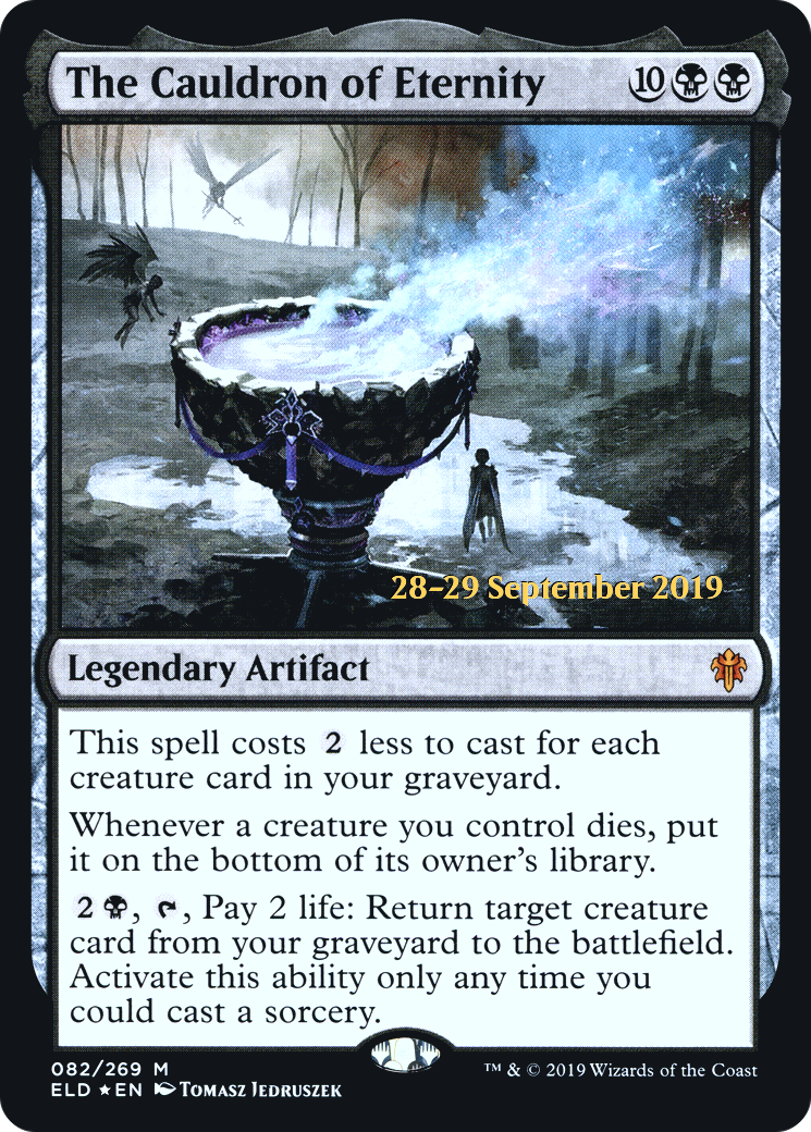 Image of The Cauldron of Eternity (PRE-082) - Throne of Eldraine Promos Foil