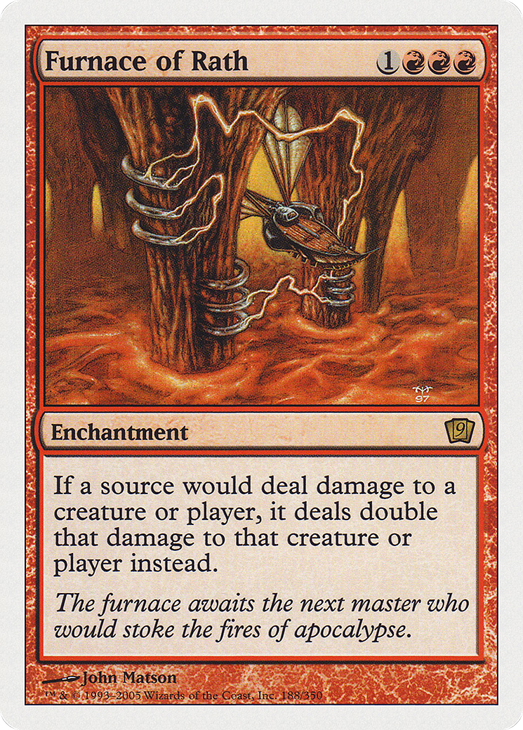 Image of Furnace of Rath (9ED-188) - 9th Edition Foil