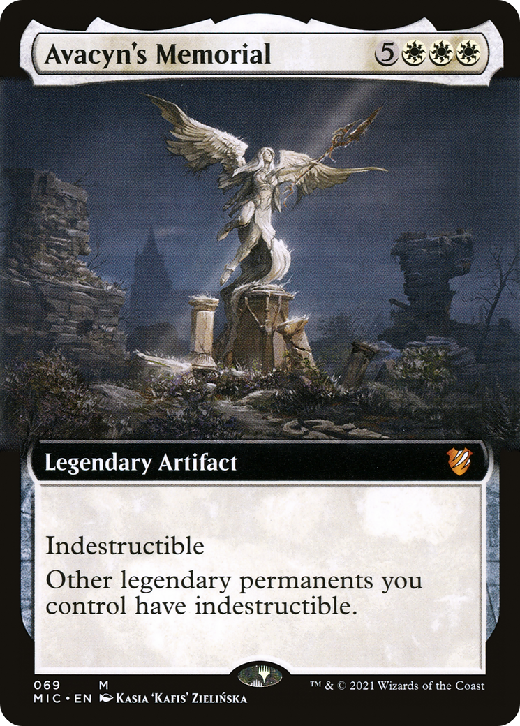 Image of Avacyn's Memorial (Extended Art) (MIC-069) - Midnight Hunt Commander: (Extended Art)