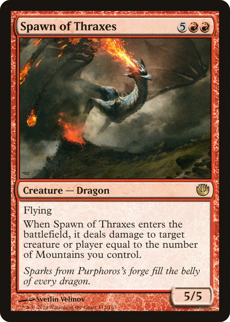 Image of Spawn of Thraxes (JOU-112) - Journey into Nyx Foil