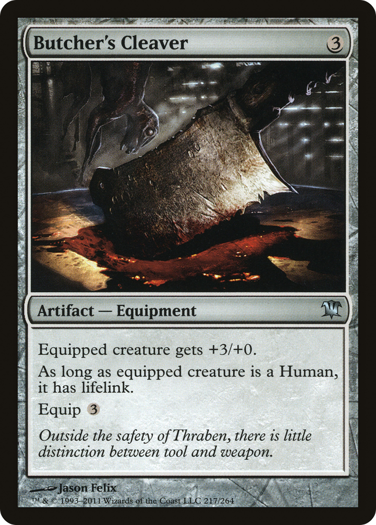Image of Butcher's Cleaver (ISD-217) - Innistrad
