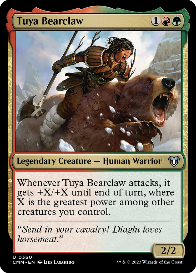 Image of Tuya Bearclaw (CMM-360) - Commander Masters