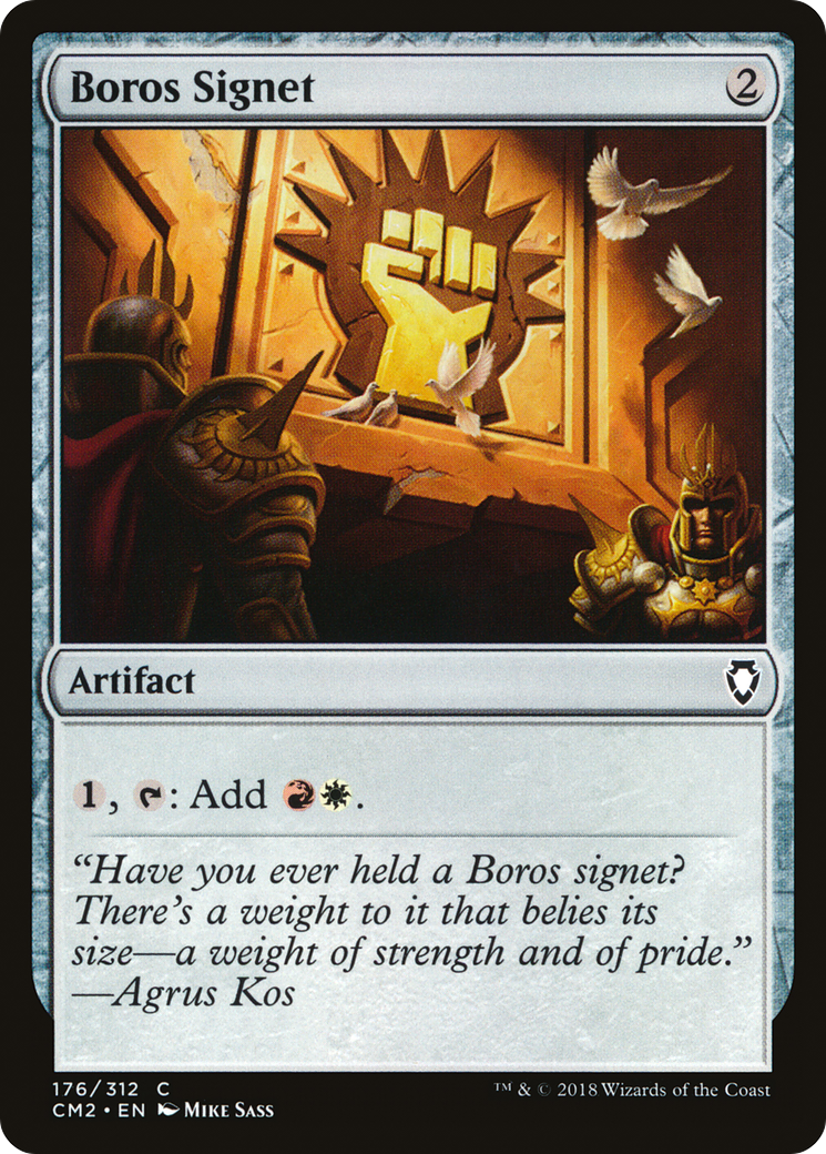 Image of Boros Signet (CM2-176) - Commander Anthology Volume II