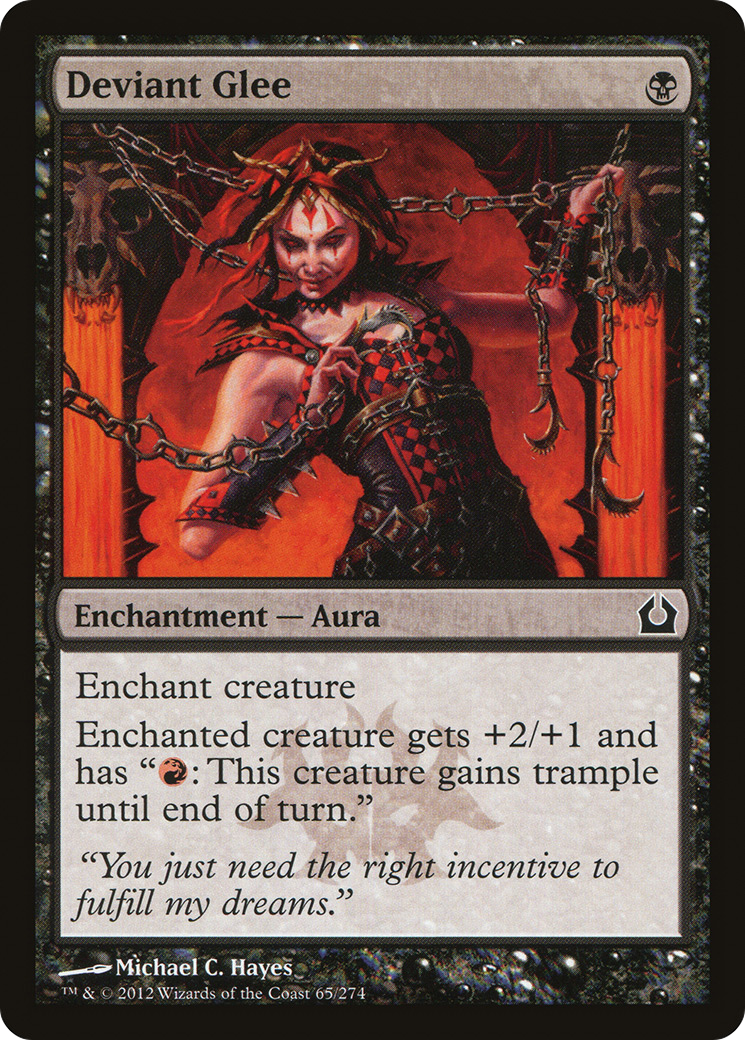 Image of Deviant Glee (RTR-065) - Return to Ravnica