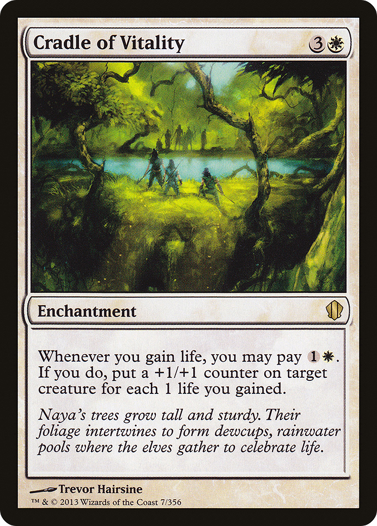 Image of Cradle of Vitality (C13-007) - Commander 2013