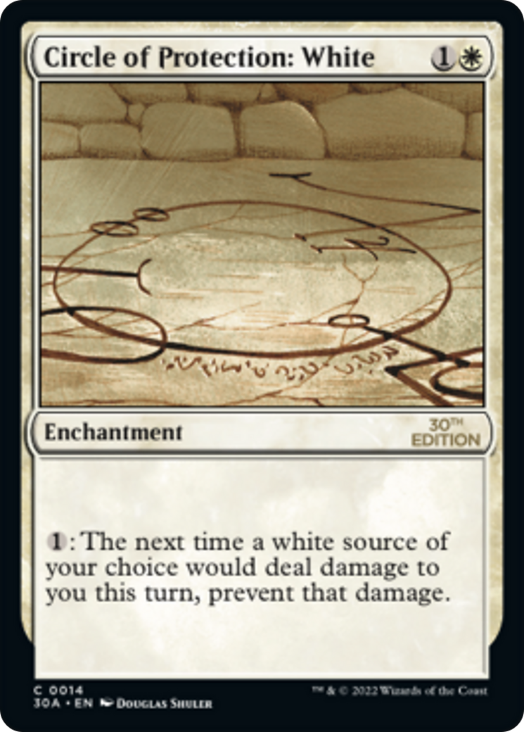 Image of Circle of Protection: White (30A-014) - 30th Anniversary Edition