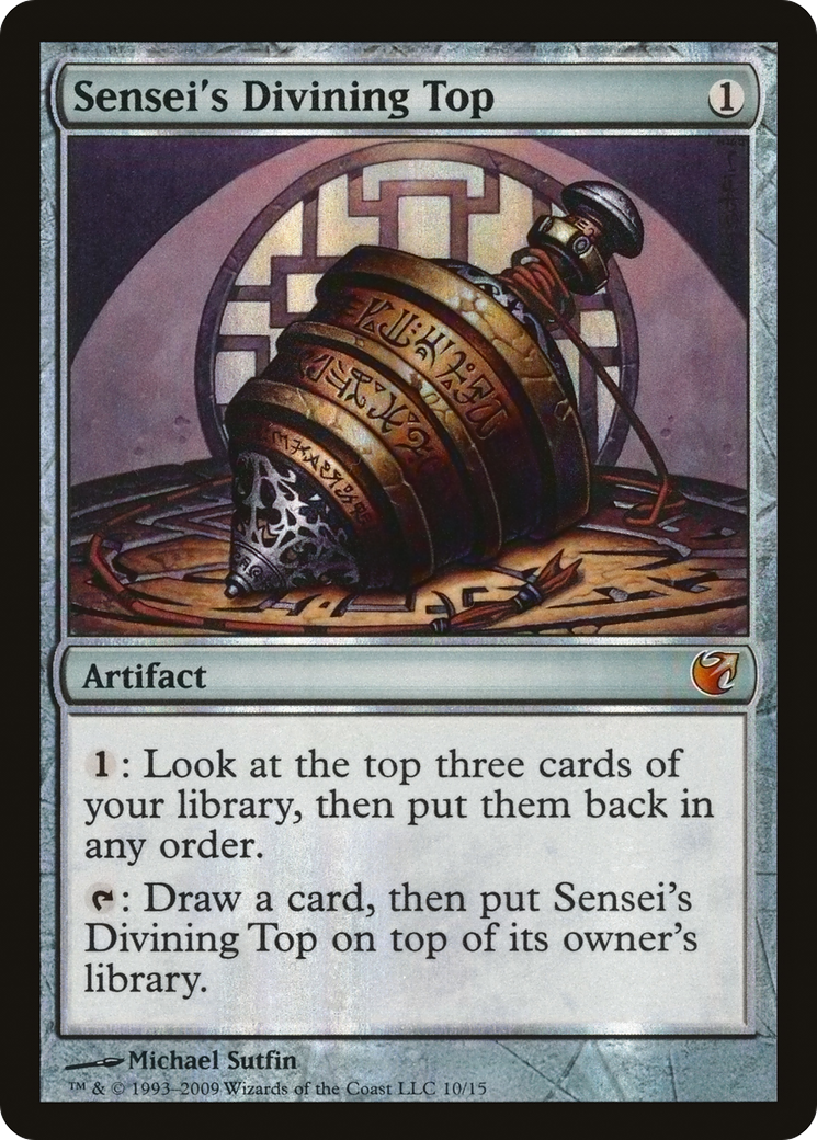 Image of Sensei's Divining Top (V09-) - From the Vault: Exiled Foil