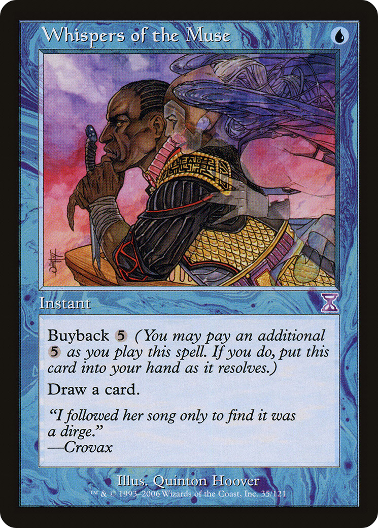 Image of Whispers of the Muse (TSB-035) - Time Spiral Timeshifted