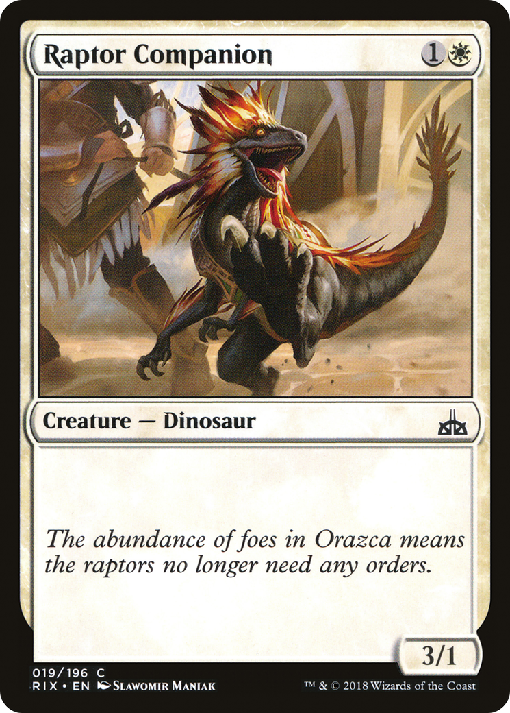 Image of Raptor Companion (RIX-019) - Rivals of Ixalan