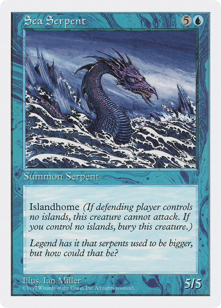 Image of Sea Serpent (5ED-) - Fifth Edition