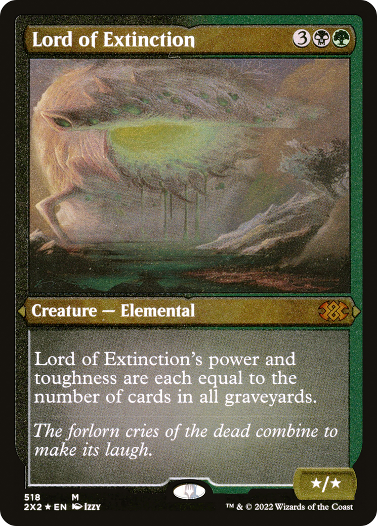Image of Lord of Extinction (2X2-518) - Double Masters 2022 Foil
