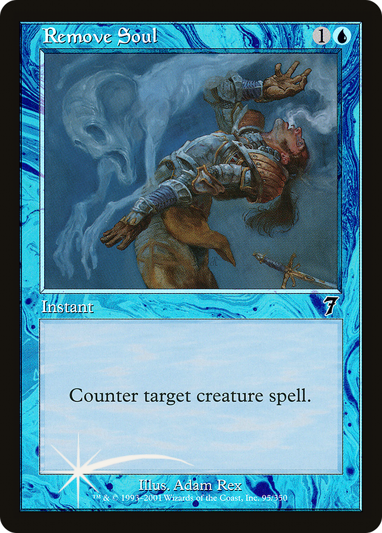 Image of Remove Soul (7ED-095) - 7th Edition Foil