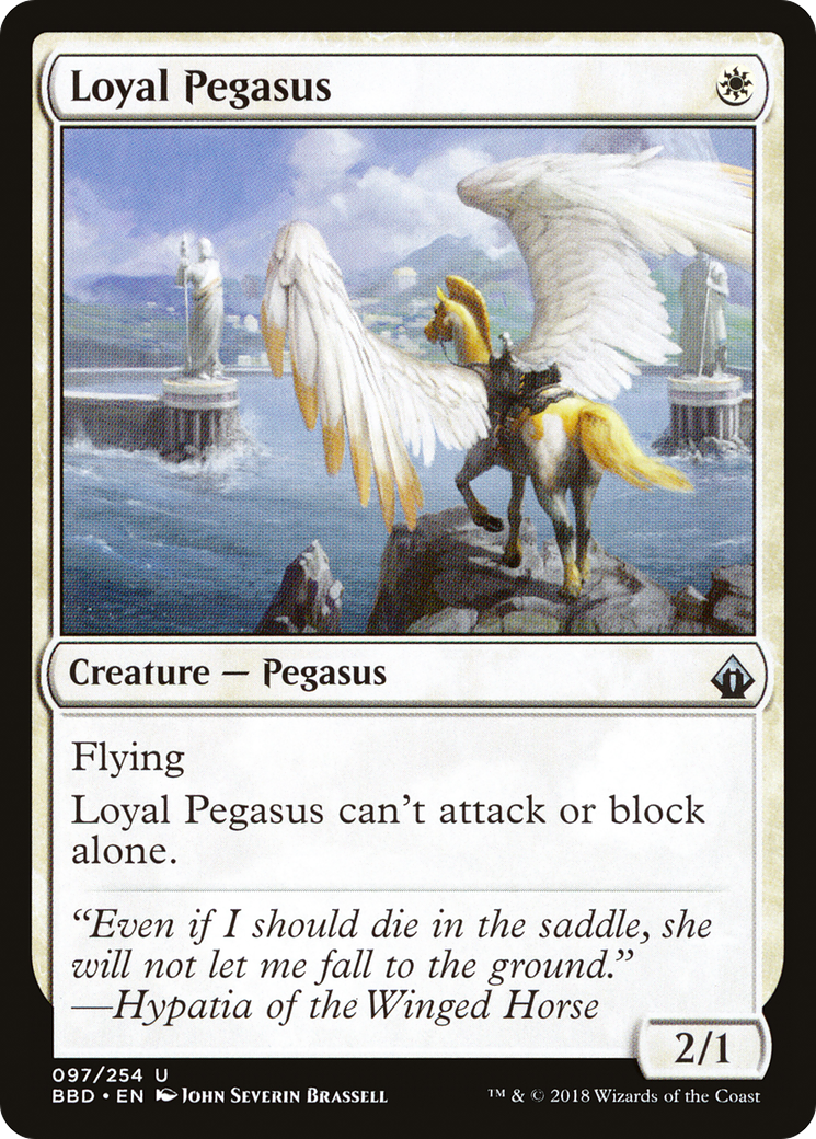 Image of Loyal Pegasus (BBD-097) - Battlebond