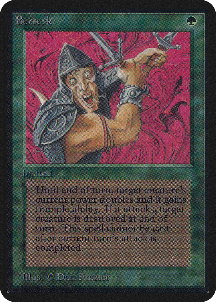 Image of Berserk (LEA-) - Limited Edition Alpha