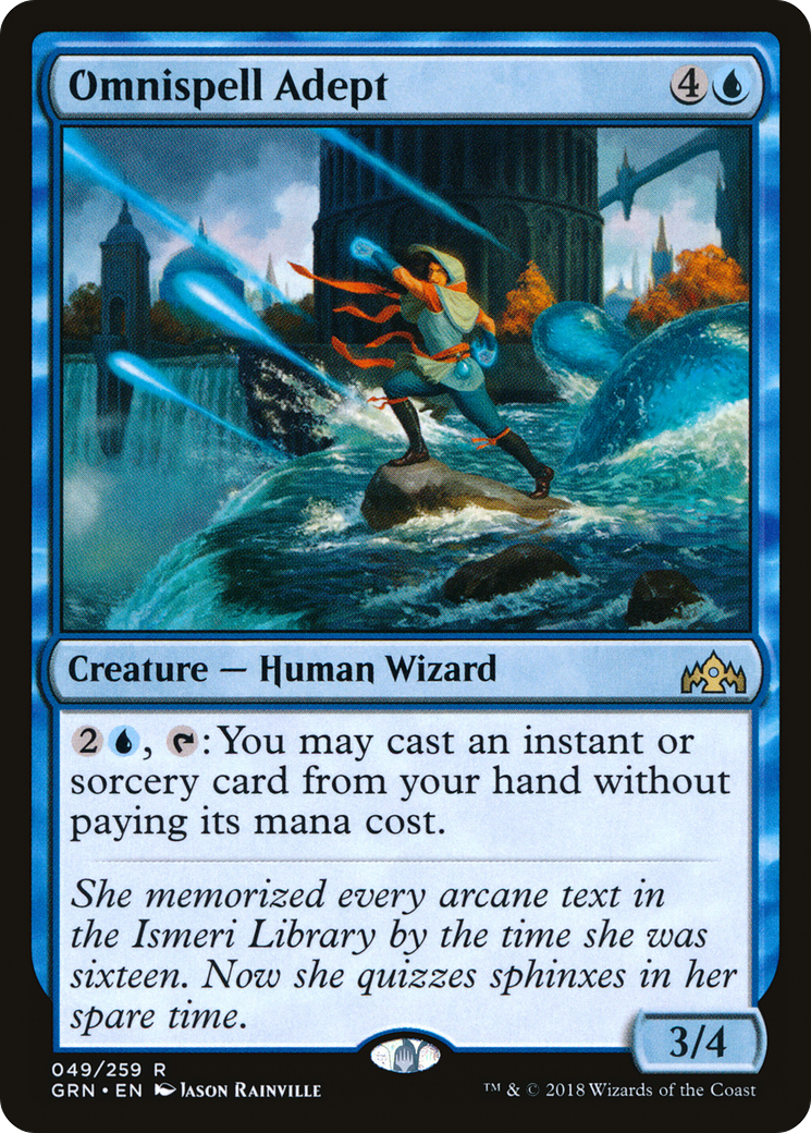 Image of Omnispell Adept (GRN-049) - Guilds of Ravnica