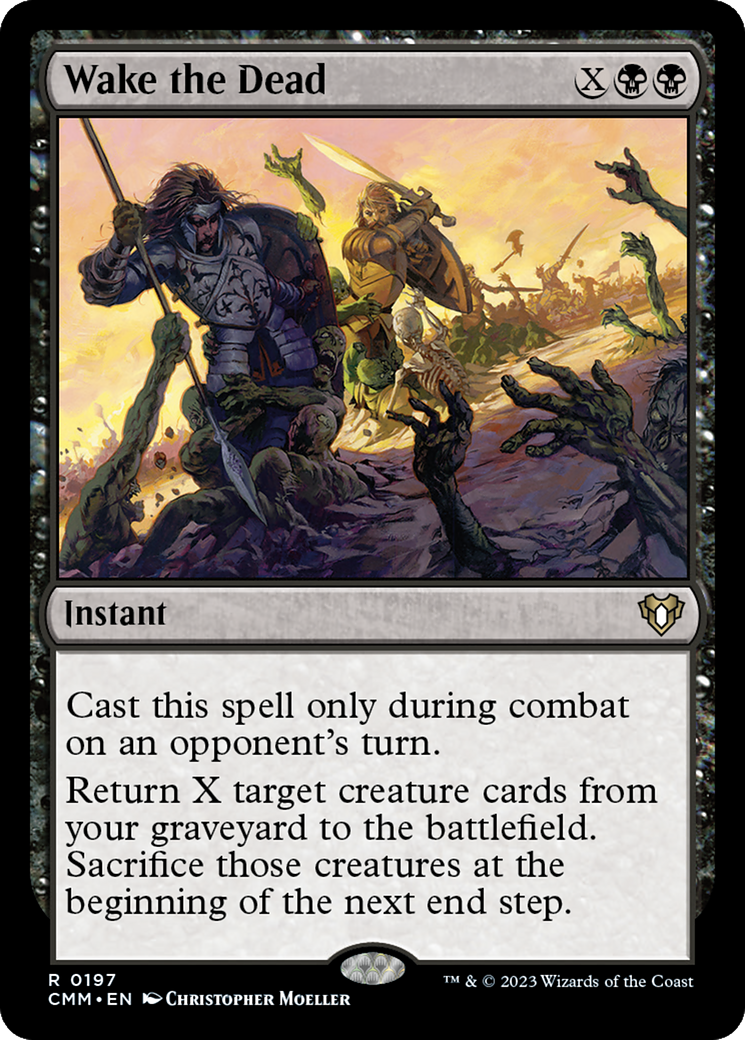 Image of Wake the Dead (CMM-197) - Commander Masters