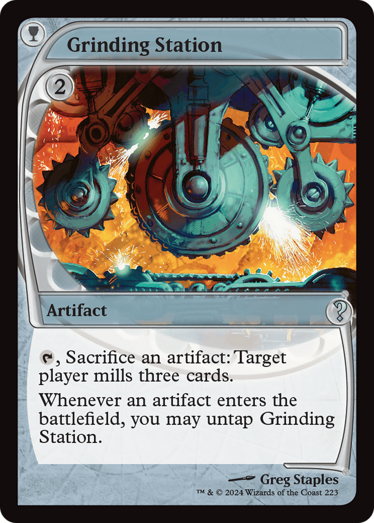 Image of Grinding Station (Future Sight) (MB2-223) - Mystery Booster 2 Foil