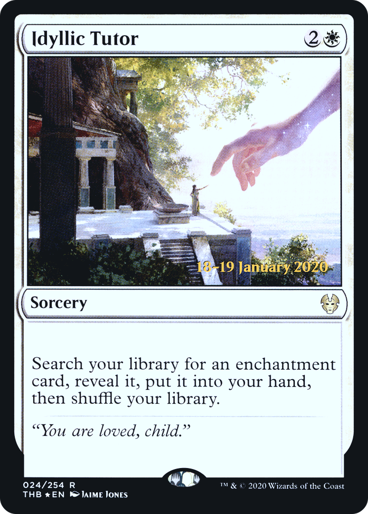 Image of Idyllic Tutor (PRE-024) - Theros Beyond Death Promos Foil