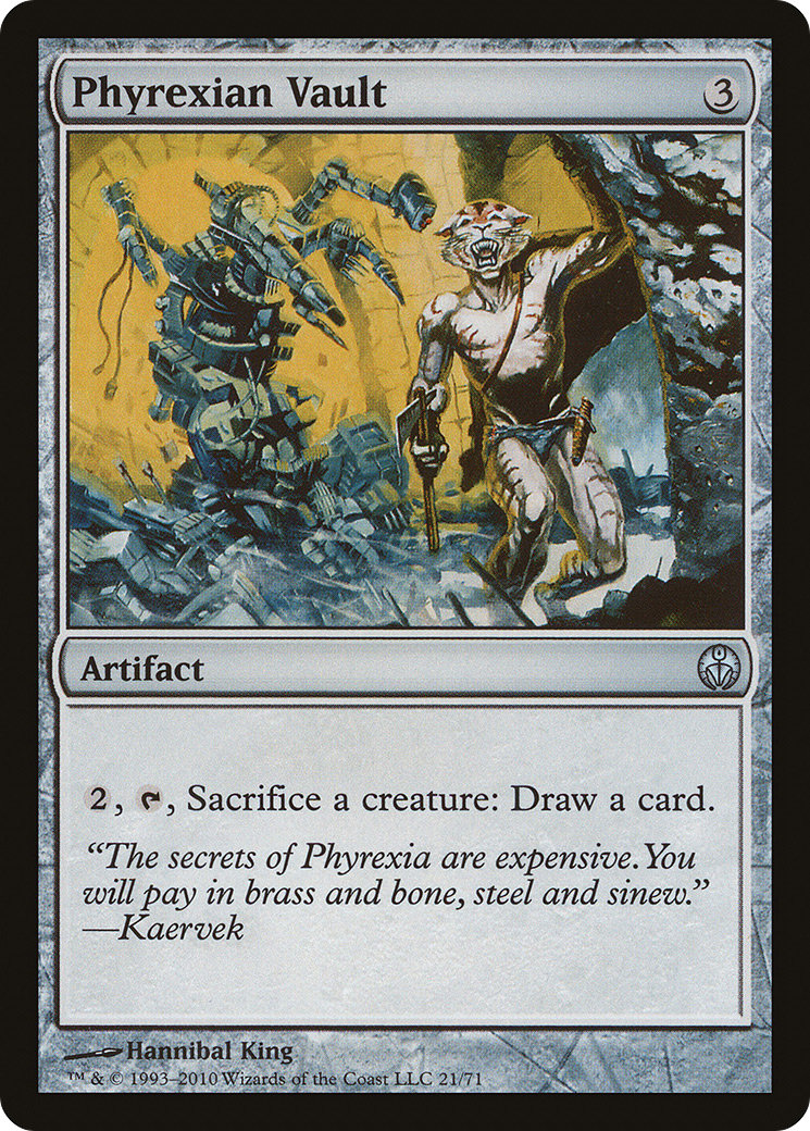 Image of Phyrexian Vault (DDE-021) - Duel Decks: Phyrexia vs. the Coalition
