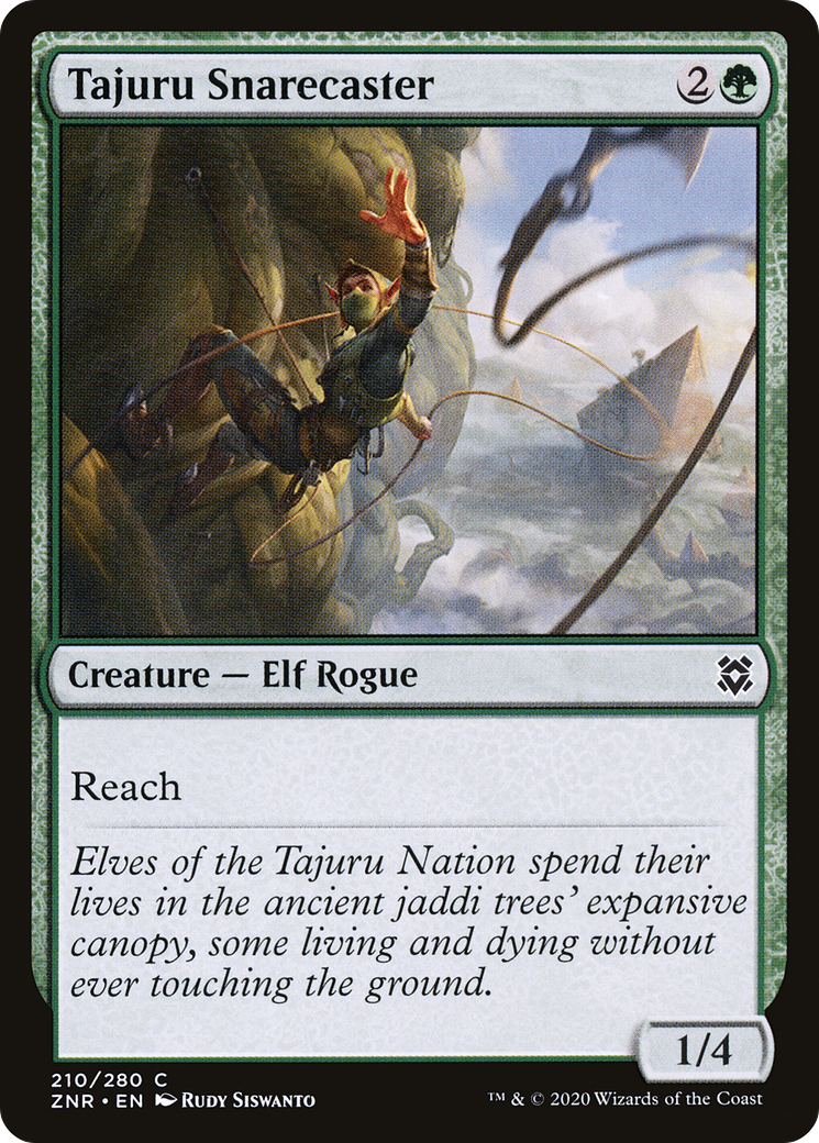 Image of Tajuru Snarecaster (ZNR-210) - Zendikar Rising Foil