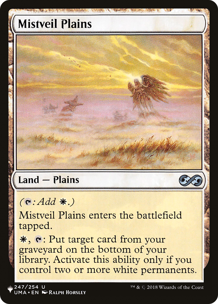 Image of Mistveil Plains (LIST-UMA-247) - The List