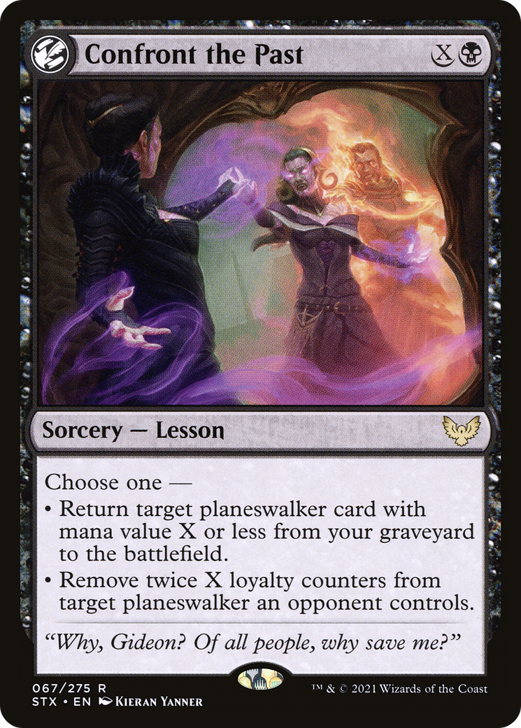 Image of Confront the Past (STX-067) - Strixhaven: School of Mages: (lesson)