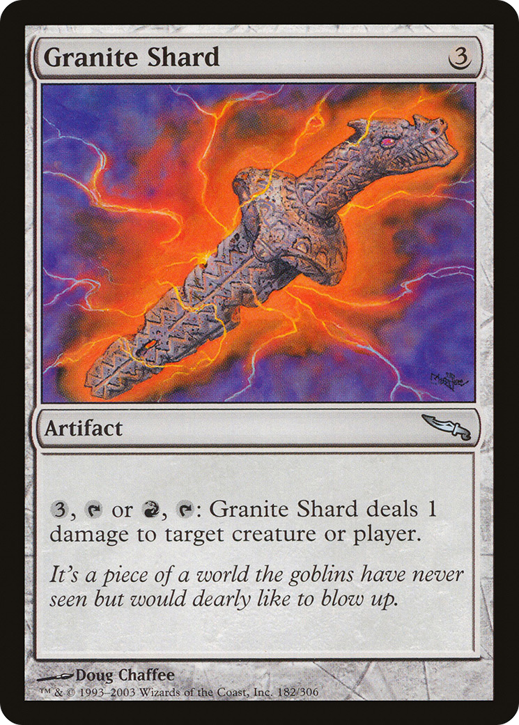 Image of Granite Shard (MRD-182) - Mirrodin