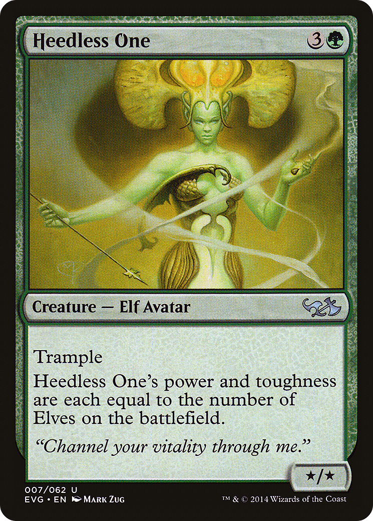 Image of Heedless One (DD3-) - Duel Decks Anthology: Elves vs. Goblins