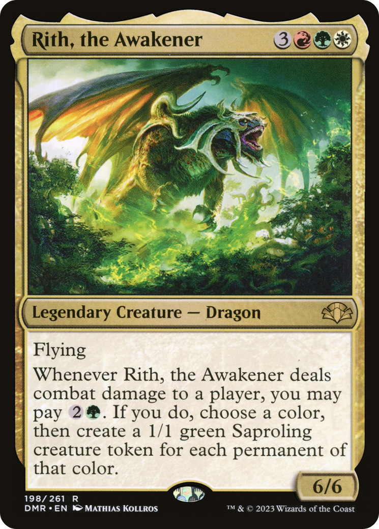 Image of Rith, the Awakener (DMR-198) - Dominaria Remastered Foil
